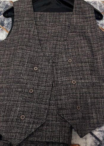 Gri Regular Fit Erkek Takım Elbise SUITMEN MARKA - Görsel 5