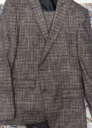 Gri Regular Fit Erkek Takım Elbise SUITMEN MARKA - Görsel 8