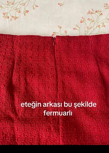 s Beden Kırmızı Mini Düğmeli Kadın Yelek etek takım