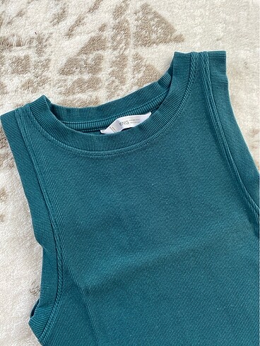 xs Beden Mango kolsuz top