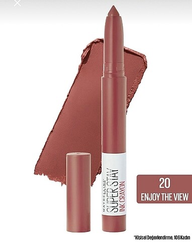 Maybelline kalem ruj(20)