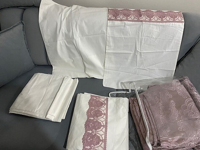 Elart ceyiz yatak örtüsü ACİL SATİLİK - Görsel 5