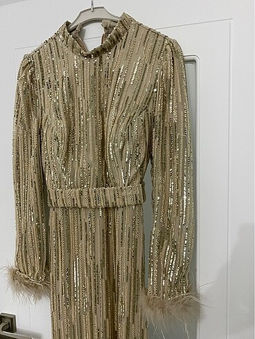 Abiye elbise ACİL SATİLİK - Görsel 3