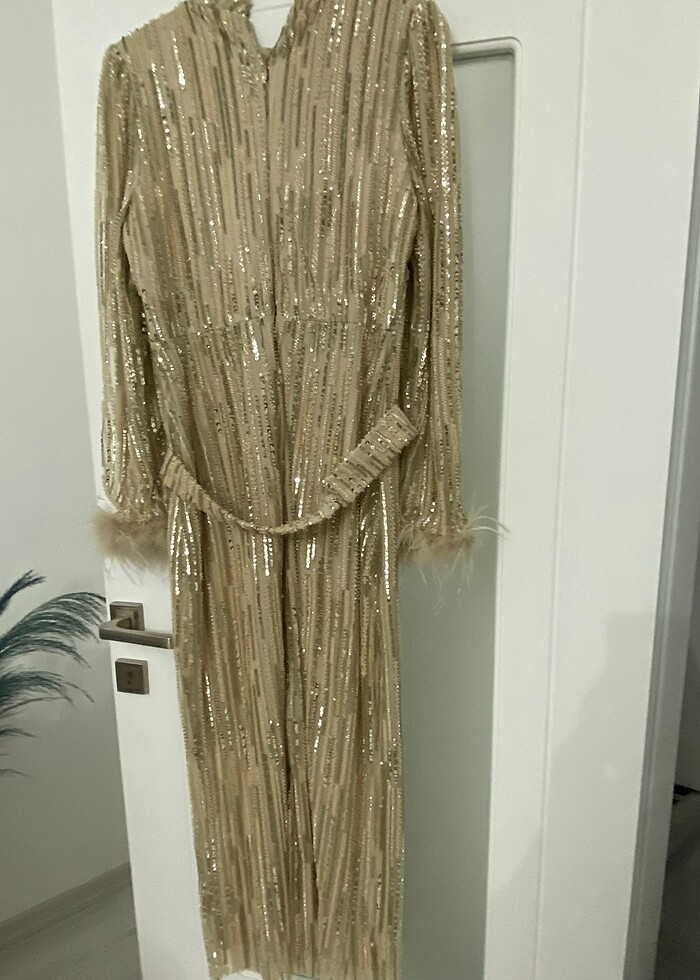 Abiye elbise ACİL SATİLİK - Görsel 5