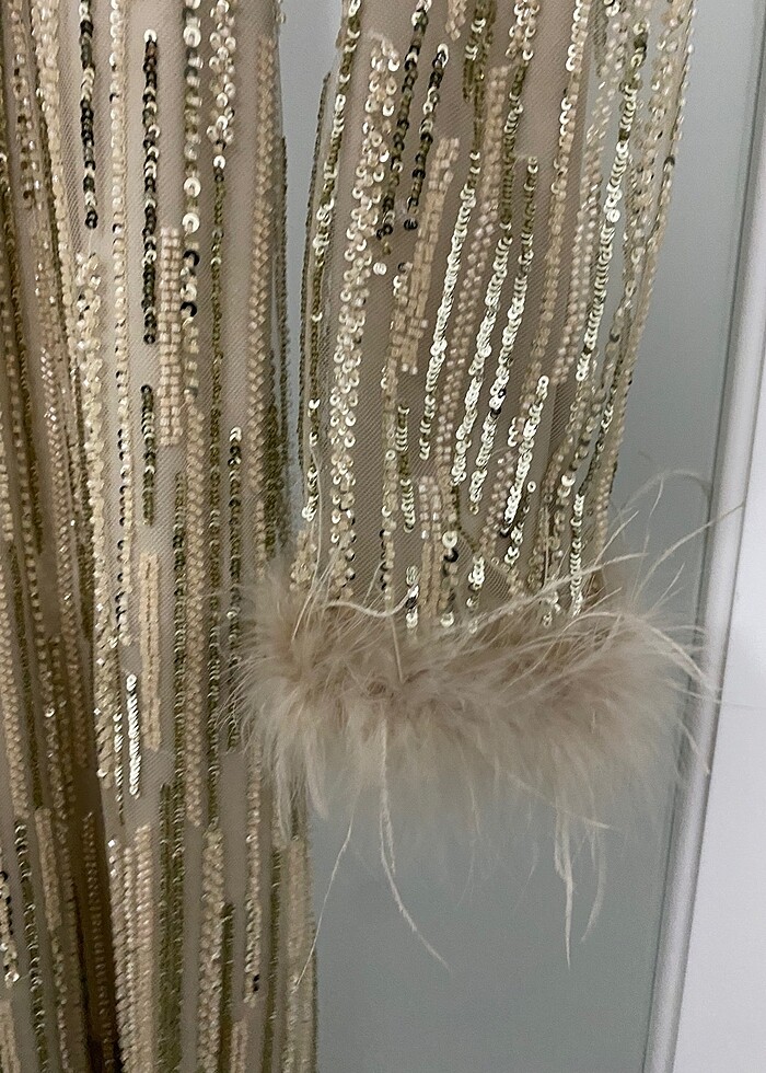 Abiye elbise ACİL SATİLİK - Görsel 4