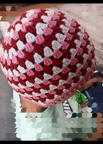 El Örgüsü Çocuk Bere - Görsel 7