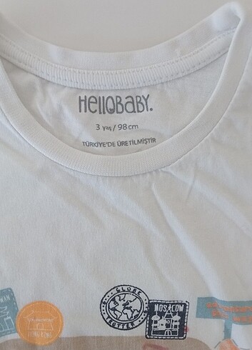 24-36 Ay Beden Hellobaby tişört