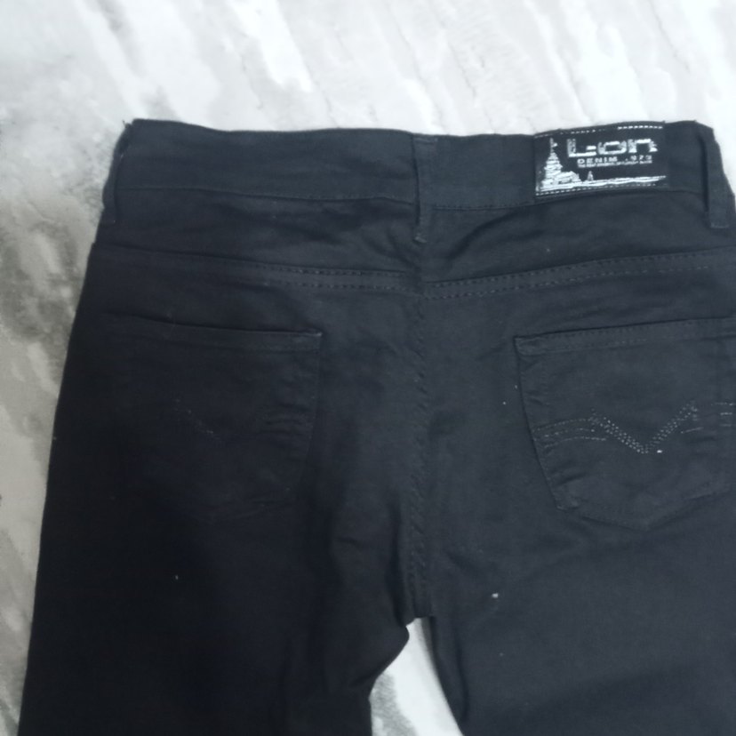 Kadın Siyah Skinny Denim Pantolon - Görsel 4