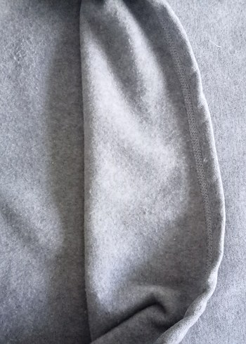 Gri Erkek Sweatshirt, Bisiklet Yaka, Baskılı - Görsel 6