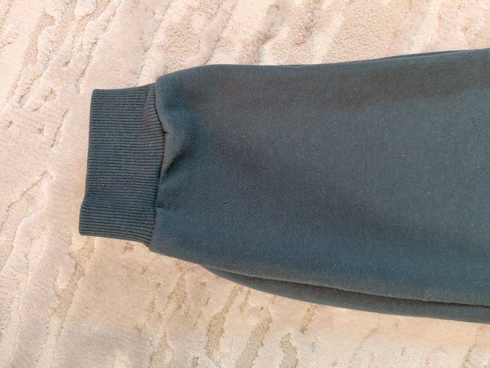 Petrol yesili Kadın Rahat Kesim Eşofman Altı - Görsel 3