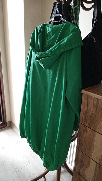 50 Beden turkuaz Renk 40 50 beden arası oversize kap