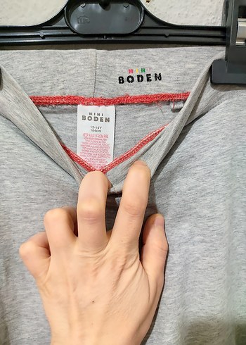 Gri Midi çocuk Tayt - Görsel 2