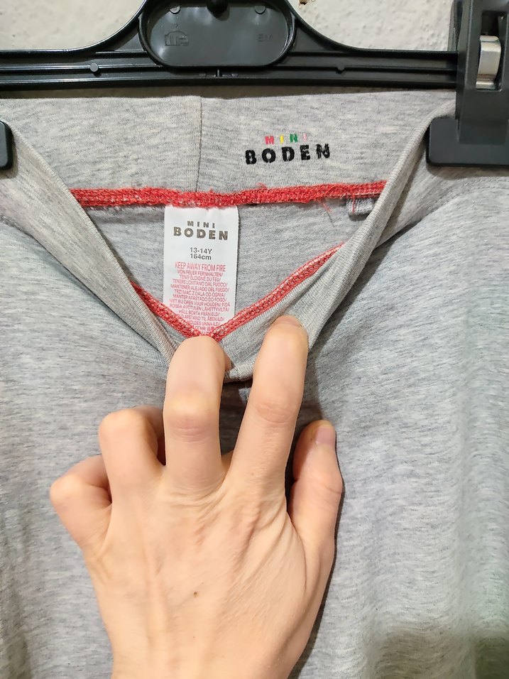 Gri Midi çocuk Tayt - Görsel 2