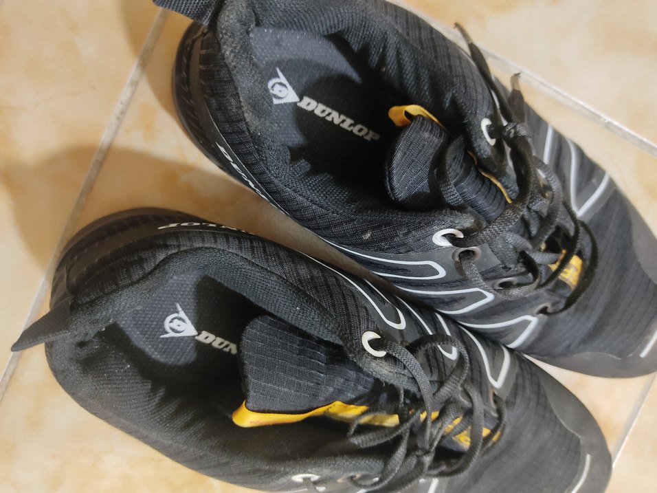 Siyah Bağcıklı Erkek Spor Ayakkabı - Görsel 4