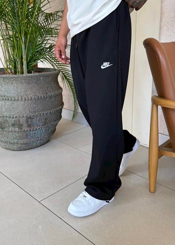 Nike Siyah Rahat Kesim Erkek Eşofman - Görsel 4