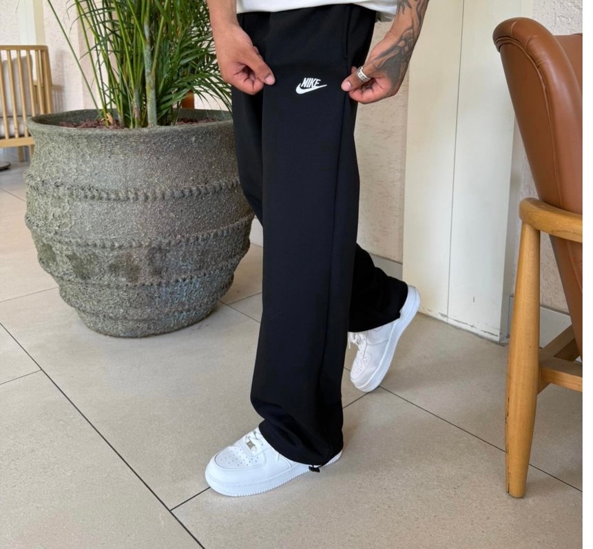 Nike Siyah Rahat Kesim Erkek Eşofman - Görsel 3