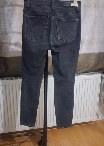 antrasit Kadın Denim Jean Pantolon - Görsel 2