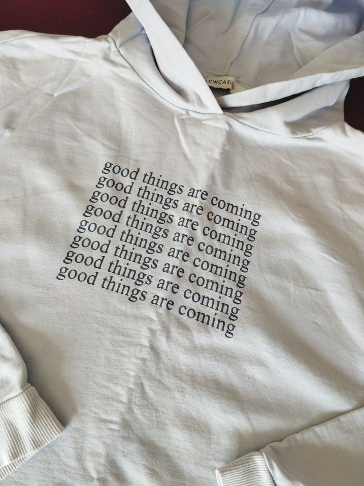 Lila Kapüşonlu Mini Sweatshirt - Görsel 3