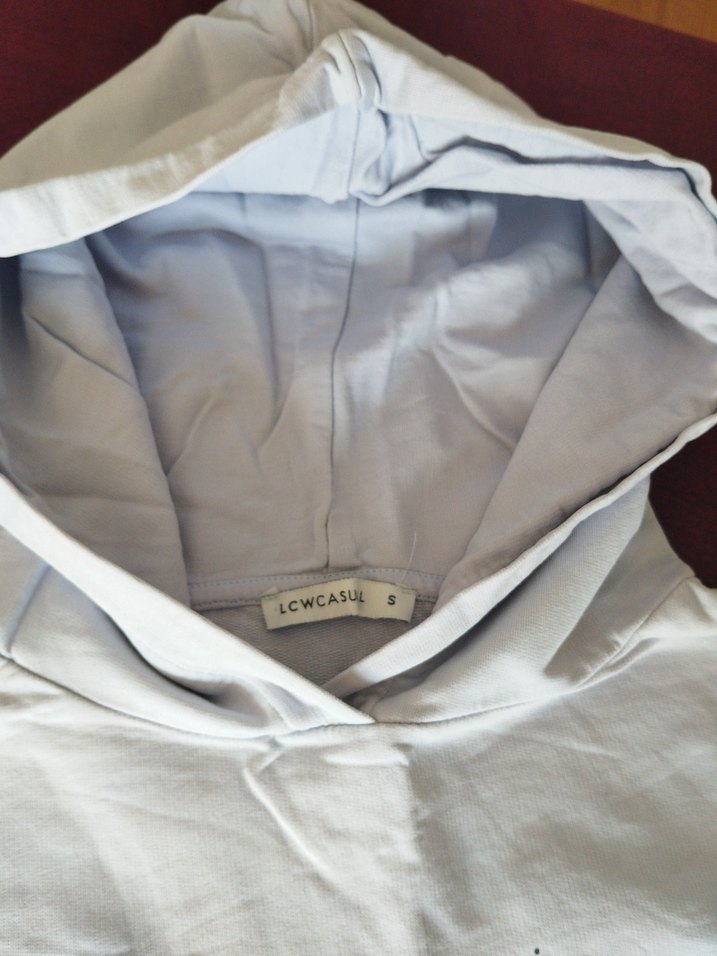 Lila Kapüşonlu Mini Sweatshirt - Görsel 2