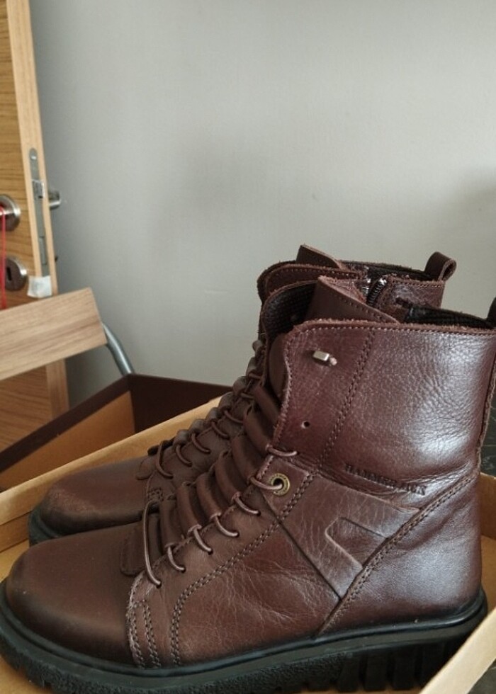 Hammer Jack hakiki deri bot - Görsel 3