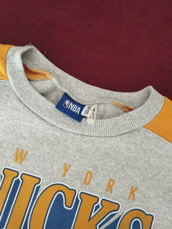 Gri Baskılı Uzun Kollu çocuk Sweatshirt - Görsel 3