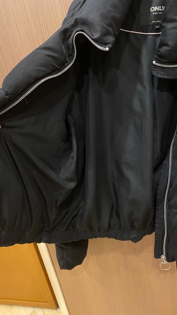 ONLY siyah şişme mont - Görsel 2