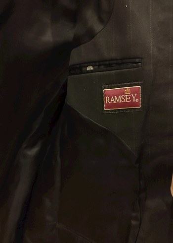 RAMSEY siyah erkek Takım Elbise - Görsel 7
