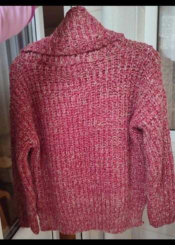 Bohem Balıkçı Yaka Örgü Kadın Kazak - Görsel 3