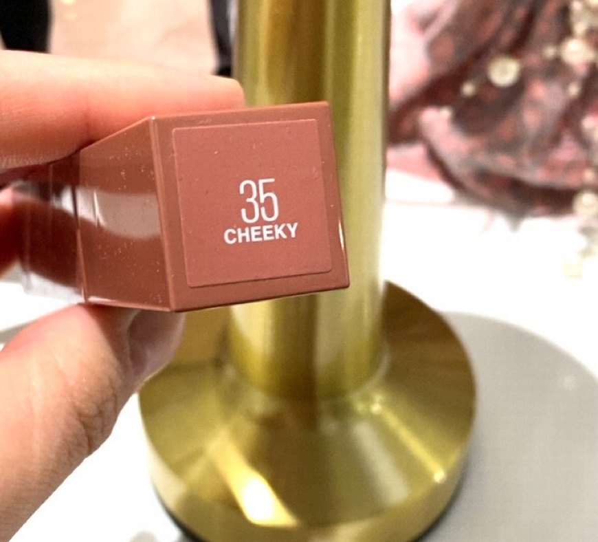 Maybelline Likit Parlak Ruj 35 CHEEKY - Görsel 3