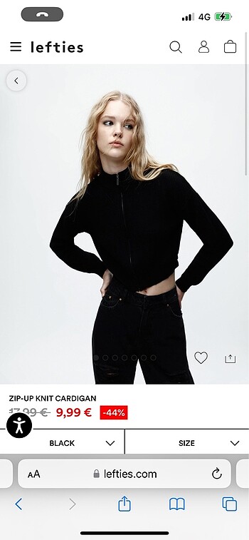 Zara Siyah Hırka
