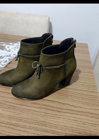 Diğer Haki Suet Deri Bot