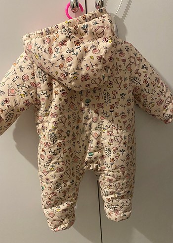 Kapüşonlu Bebek Kış Tulumu - Görsel 3