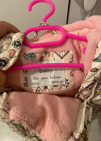 Kapüşonlu Bebek Kış Tulumu - Görsel 4