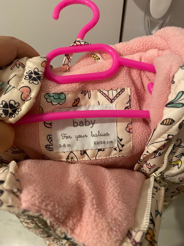 Kapüşonlu Bebek Kış Tulumu - Görsel 4