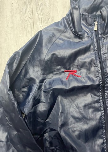 Erkek Koyu Mavi Fermuarlı Yağmurluk - Görsel 2