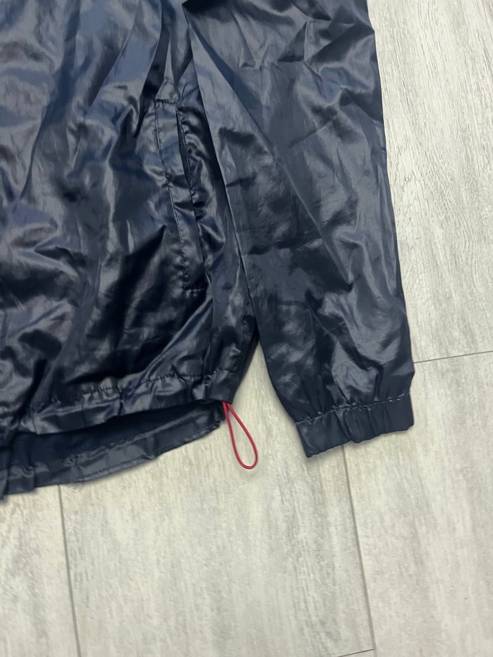 Erkek Koyu Mavi Fermuarlı Yağmurluk - Görsel 3