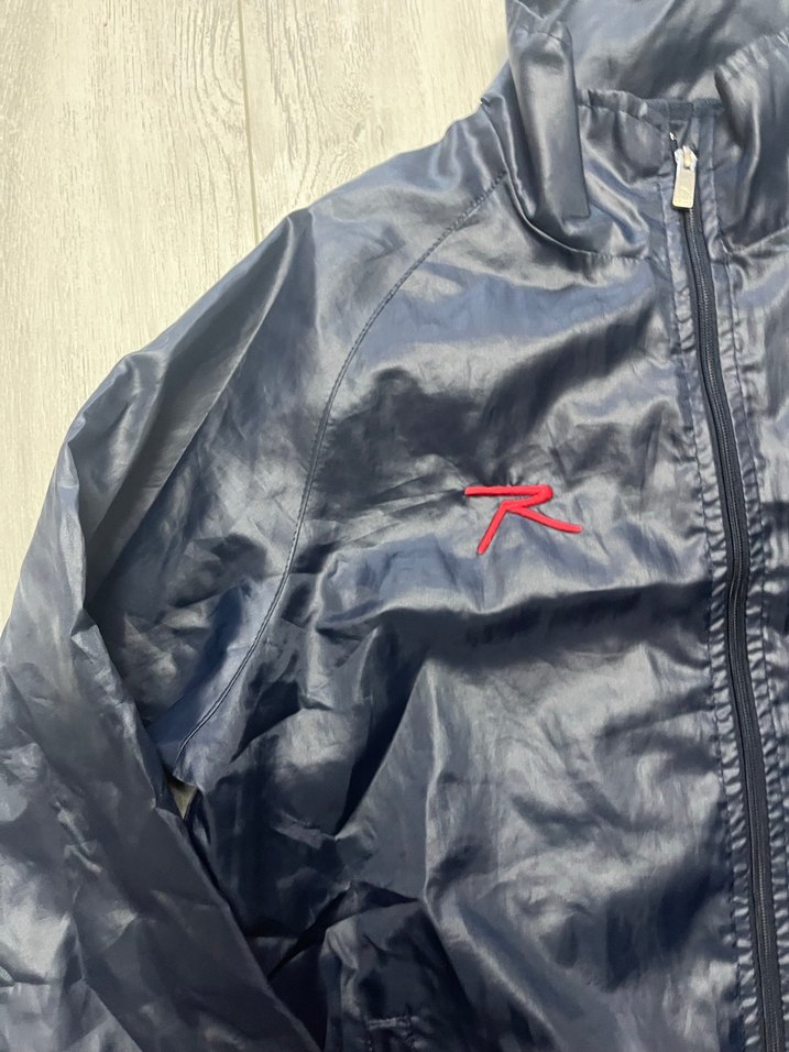 Erkek Koyu Mavi Fermuarlı Yağmurluk - Görsel 2