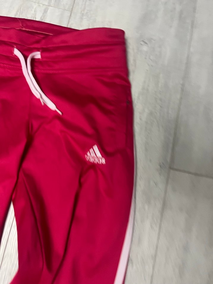 Kız Çocuk Pembe Fermuarlı Eşofman Altı - Görsel 2