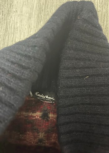 Erkek Çok Renkli Yün Yaka Detaylı Kazak - Görsel 5