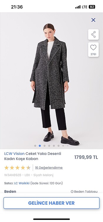 KIŞLIK KABAN LC WAİKİKİ - Görsel 8