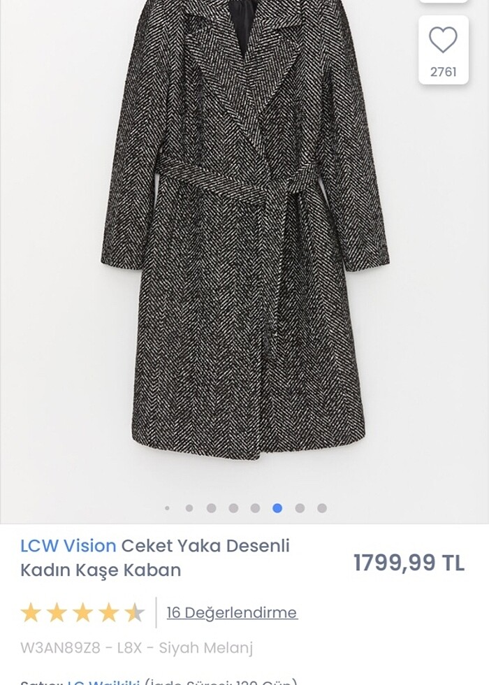 KIŞLIK KABAN LC WAİKİKİ - Görsel 2