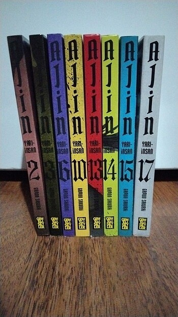 Ajin 2,3,6,10,13,14,15,17