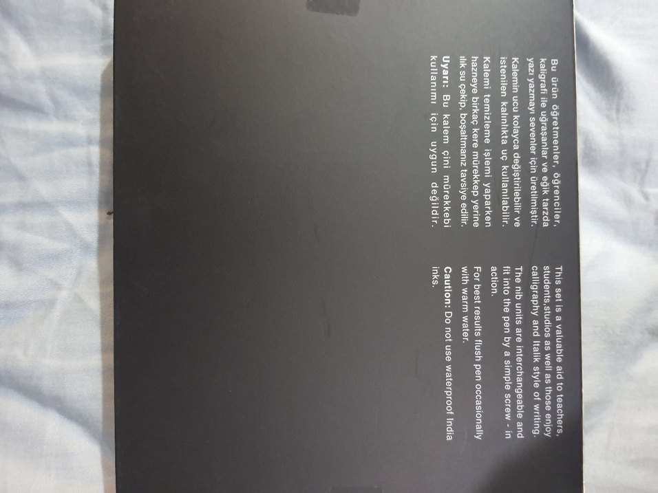 Scrikss Beyaz Kaligrafi Seti 1964 Sifir - Görsel 2