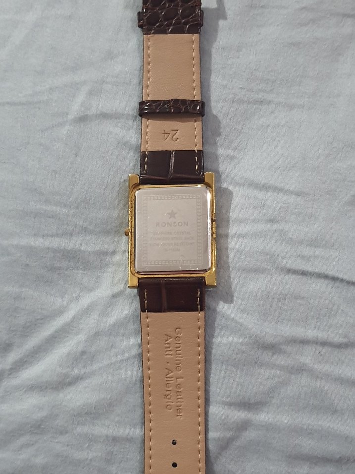 Ronson Swiss Erkek Kahverengi Saat - Görsel 4