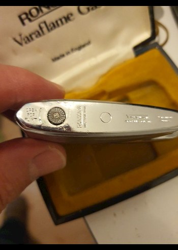 ingiliz Ronson Varaflame Gazlı Çakmak 1965 - Görsel 4