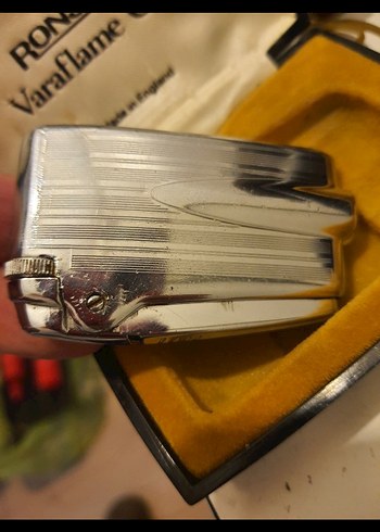 ingiliz Ronson Varaflame Gazlı Çakmak 1965 - Görsel 3