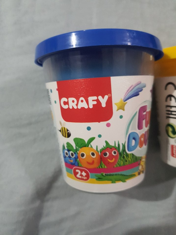 Renkli CRAFY Oyun Hamuru Seti 4 lu - Görsel 5