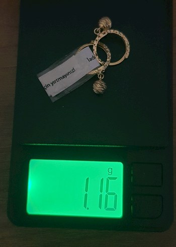 14 Ayar 1.1 gram Altın Sallantili Küpe - Görsel 7