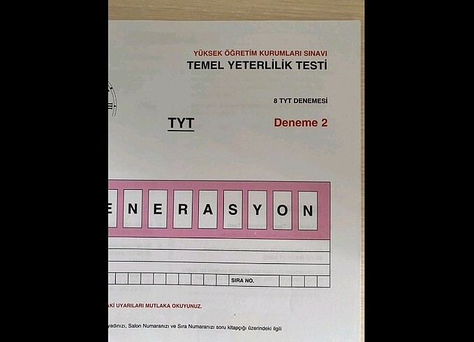  Acil Matematik 8li Tyt Denemesi