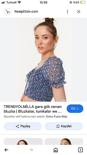 Trendyol & Milla Bluzz
